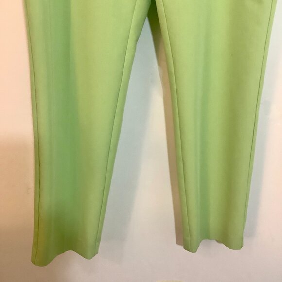 Green Dress Pants Worthington Slim Ankle Sz 8 - Picture 5 of 11